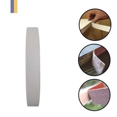Imagem de Fita de Borda ABS Para Madeira Branca Tx 1mm 22mm x 5m Revestimento Mo