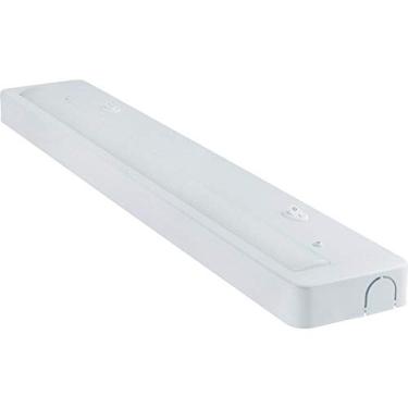 Imagem de Enbrighten Luminária LED de fase frontal de 30 cm, fio direto, cor real natural, ajustável CCT, luz do dia branca quente/fria, 601 lúmens, compatível com regulador de intensidade de luz, 34286