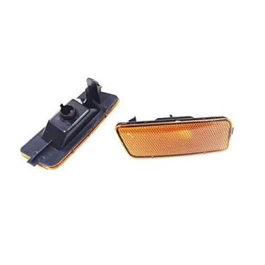 Imagem de Hotsteelies Lente âmbar marcador lateral para-choque dianteiro para VW Golf MK6 GTI 2.0T USDM