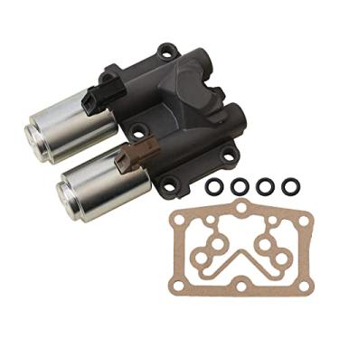 Imagem de DUNSIHUI Solenoide linear duplo de transmissão 28260-RG5-004 para Ci vic Fit 28260RG5004 Solenoide linear duplo de transmissão com junta