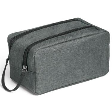 Imagem de Necessaire com Alça Stilus Topget, Cinza mesclado