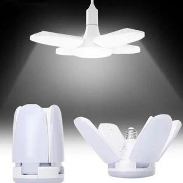 Imagem de Lâmpada Led 110v E 220v Pétalas Dobrável Ajustável 60w Forte - oem