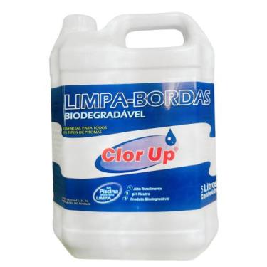Imagem de Limpa bordas para tratamento de piscina galão 5litros clorup, LIMPA BO