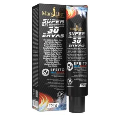 Imagem de Super Gel Desodorante Massageador 30 Ervas 150G - Mary Life - Bio Inst
