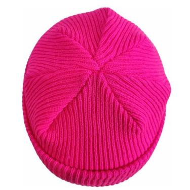 Imagem de Gorro Touca Lenhador Marinheiro Canelada Adulto Unissex Pink Neon - Da