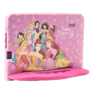 Imagem de Tablet Princesas Multilaser Nb418 7  4gb Ram 64gb Câmera 2mp NB418