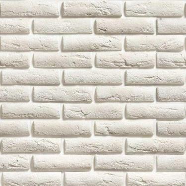 Imagem de Papel De Parede Decorativo Tijolinho Creme Novo - 3,00x0,50m - DEKAL D
