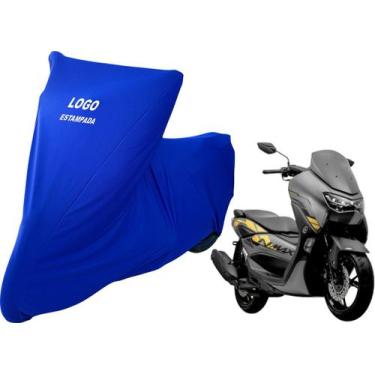 Imagem de Capa Para Cobrir Moto Yamaha N Max Alta Durabilidade - Mz, Azul