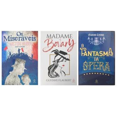 Imagem de Combo 3 Livros Literatura Francesa V. Hugo Leroux Flaubert - Ciranda C