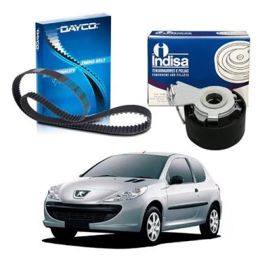 Imagem de Kit Correia Dentada Tensor Peugeot 207 1.4 8v 2008 A 2015 - Dayco