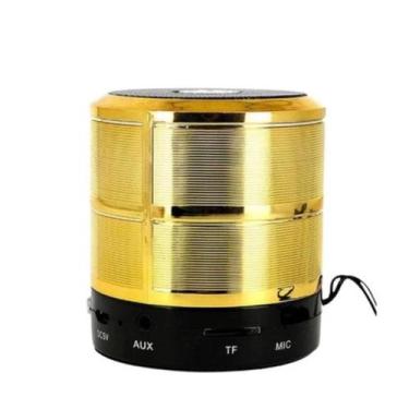 Imagem de Mini Caixa Caixinha De Som 887 Portátil Recarregavel Bluetooth com Rád