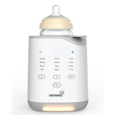Imagem de Aquecedor de mamadeiras GROWNSY 2025 Fast para leite materno e fórmula 120mL