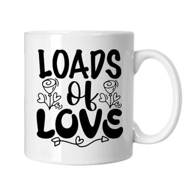 Imagem de SpreadPassion Loads of Love Caneca de café, presente para namorado e namorada, ideia de presente de dia dos namorados, presente para marido e esposa, ideia de presente de aniversário do dia dos