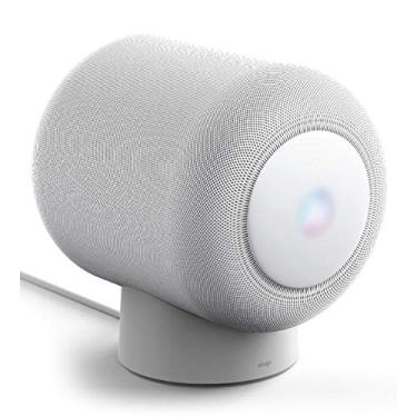 Imagem de elago Suporte HomePod compatível com o novo alto-falante HomePod 2ª geração/HomePod 1 2023 - EQ adequado, mais fácil de controlar com melhor visibilidade do indicador [branco]