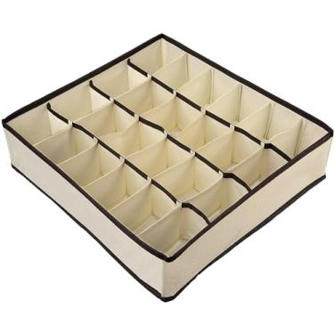 Imagem de Kit Organizadores de Gaveta com 24 Divisões para Biquinis Roupas de Bebê e Intímas. (4)