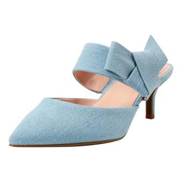 Imagem de Bandolino Sapato feminino Millie Pump, Jeans azul claro 450, 39