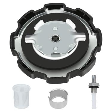 Imagem de YOXUFA Tampa de tanque de combustível para Predator 212cc Coleman CT200U CT200U-EX BT200x Baja Warrior MB200 Doodlebug DB30 GX120 GX160 GX200 GX390 420cc 168F 196cc 200cc motor gerador de motor peça de mini bicicleta