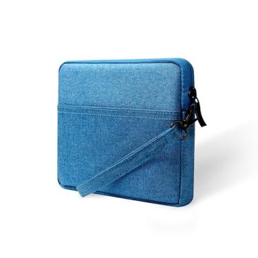 Imagem de IXUECAT Bolsa de manga Kobo Clara BW | capa também serve para e-Reader de 15 cm Kobo Clara Color (2024)/Kobo Clara 2E/Clara HD 15.2 cm/Kobo Nia/Aura|bolsa de transporte para Kindle Kid de 15.2 cm