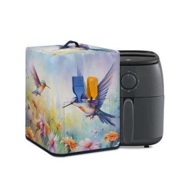 Imagem de Tampa de fritadeira de ar NETILGEN: poliéster lavável resistente a man