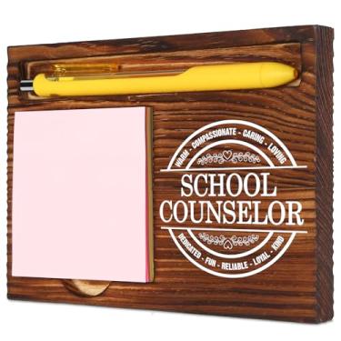 Imagem de Presente de agradecimento de conselheiros escolares, presente de serviços de professores de conselheiro de saúde mental, presente de volta às aulas para conselheiros escolares, suporte de bloco de