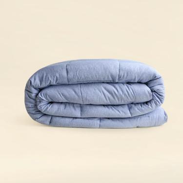 Imagem de Edredom  Microfibra Mescla Azul - A\CASA Edredom Casal Microfibra Mescla Azul - A\CASA