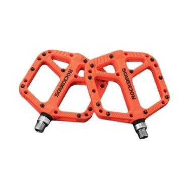 Imagem de Pedais De Bicicleta De Nylon Ultraleves ROCKBROS Pedais De Plataforma 