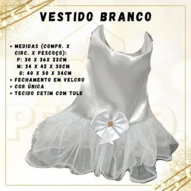 Imagem de Roupa Pet Ano Novo e Casamento para Cachorro e Gato Pet&Co. Tamanhos P