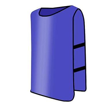 Imagem de 12 PCs Scrimmage Coletes, Equipe de Futebol Prática de Jersey Breathable Leve Ventilado Com Faixas Laterais Flexíveis para Adultos de Esportes (Modelo adulto roxo)