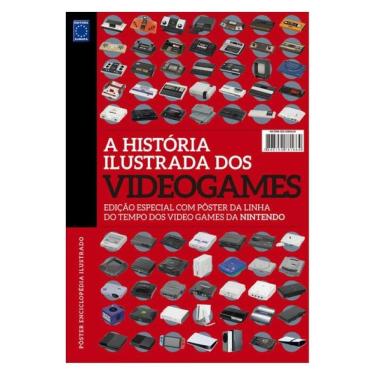 Imagem de Superpôster A História Ilustrada Dos Videogames - Linha Do Tempo Nintendo