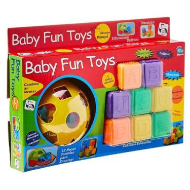 Imagem de Kit de brinquedos baby fun toys - pica pau - 590, U