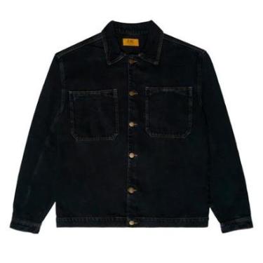 Imagem de Jaqueta Plano C Jeans Work Dark Denim Cor:;Tamanho:P-Masculino