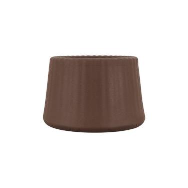 Imagem de Vaso Tramontina Lótus Em Polietileno Terracota 8,5 Cm