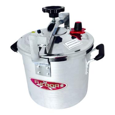 Imagem de Panela De Pressão Fulgor 6L Tampa Externa Polida 