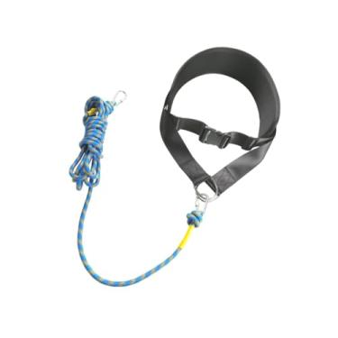 Imagem de UGPLM Cinturão para puxar peso de trenó puxando tira, treino, trenó puxando cinto para corrida, equipe, fitness