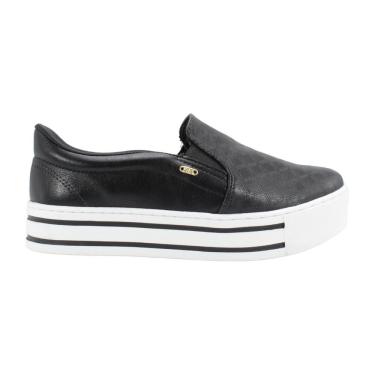 Imagem de Tênis Feminino Slip On Via Marte 010-023-01 Preto