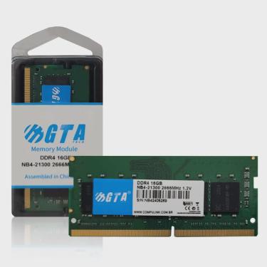 Imagem de Memoria Notebook 16Gb Ddr4 2666 Cl 19 1.2V sodimm GT16G2666L19N gta Tech