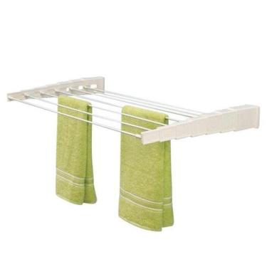 Imagem de Varal Dobrável Articulado Para Apartamento, Comodos Ap Inox - Bazar Bo