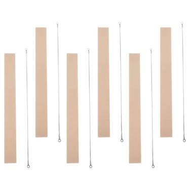Imagem de OHPHCALL 6 peças de fita de elemento de fio de calor seladora de impulso 45,7 cm de substituição de fio de corte aquecido 8 mm tiras de selagem de aquecimento para máquinas de selagem