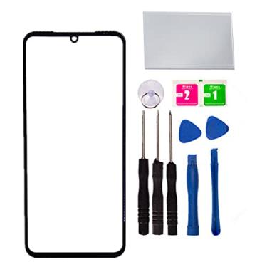 Imagem de Vidro frontal de substituição, tela de cobertura de lente de vidro externo para reparo + OCA para LG V60 ThinQ 5G LM-V600 6,8 polegadas (ferramenta de fita LCD touch e digitalizador)