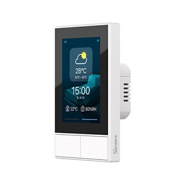 Imagem de SONOFF Nspanel Interruptor Inteligente, Interruptor Doméstico Inteligente de Detecção de Temperatura, Wi-Fi Controle De Tela Sensível Ao Toque, 2 Botões, Compatível com Alexa (NSpanel-USW)