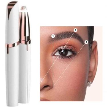 Imagem de Caneta Depiladora De Sobrancelha Indolor Com Led Tipo Soft Touch Brows Nv Usb