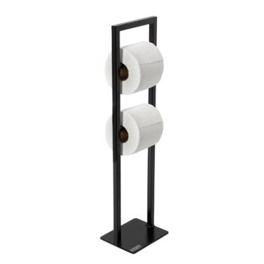 Imagem de Porta Papel Higiênico Estilo Industrial Preto