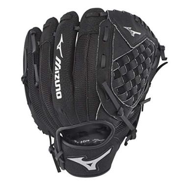 Imagem de Mizuno Luvas de beisebol PowerClose da série Prospect GPP1050Y3, 26,5 cm, mão esquerda, preto tartan Flex Web