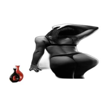 Imagem de Papel De Parede 3D Arte Mulher Sexy Lingerie 3,5M Tra164 - Você Decora