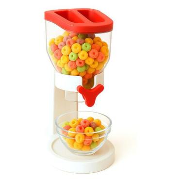 Imagem de Armazene Cereais, Ração e Balas com Dispenser Prático 1,4L de Mesa - M