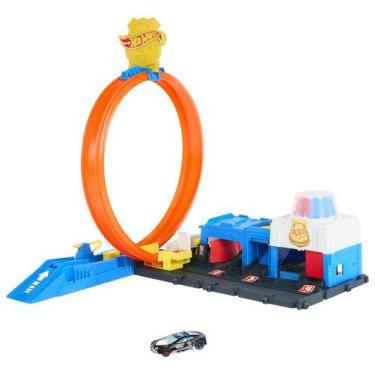 Imagem de Pista Hot Wheels - Super Delegacia De Polícia - Jbm71 - Mattel