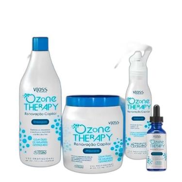 Imagem de Kit Ozone Therapy, Tratamento Completo Para Queda Capilar - Vloss