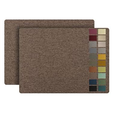 Imagem de ILOFRI Remendos de tecido de linho autoadesivos 20 x 28 cm, 2 peças, kits de fita de reparo de sofá de tecido para estofamento, móveis, assentos de carro, cadeira de escritório, sofá, roupas, jaquetas