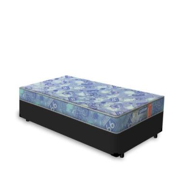 Imagem de Cama Box com Colchão de Espuma D20 Gazin Supreme Solteiro 78cm