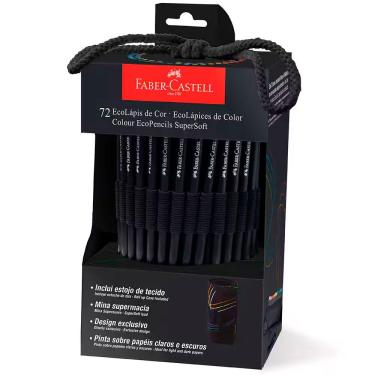 Imagem de Lápis de cor SuperSoft 72 cores 120772SOFT Faber-Castell
